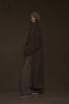 Mutedance 24 Autumn and Winter Wool Long Coat MD-MD24FW12-BROWN